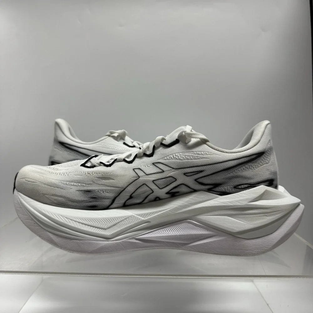 Asics Superblast 3 White Black Running Shoes 1013A177 Men's Size 7 / Women's 8.5